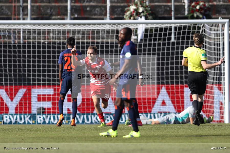 Torjubel, Martin Hašek, FLYERALARM Arena, Würzburg, 21.02.2021, DFL, sport, action, Fussball, Deutschland, Februar 2021, Saison 2020/2021, HSV, FWK, Bundesliga, 2. Bundesliga, Hamburger SV, FC Würzburger Kickers - Bild-ID: 2288799 Torjubel, Martin Hašek, FLYERALARM Arena, Würzburg, 21.02.2021, DFL, sport, action, Fussball, Deutschland, Februar 2021, Saison 2020/2021, HSV, FWK, Bundesliga, 2. Bundesliga, Hamburger SV, FC Würzburger Kickers - Bild-ID: 2288799