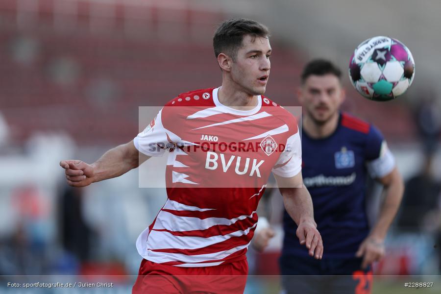 Marvin Pieringer, FLYERALARM Arena, Würzburg, 21.02.2021, DFL, sport, action, Fussball, Deutschland, Februar 2021, Saison 2020/2021, HSV, FWK, Bundesliga, 2. Bundesliga, Hamburger SV, FC Würzburger Kickers - Bild-ID: 2288827 Marvin Pieringer, FLYERALARM Arena, Würzburg, 21.02.2021, DFL, sport, action, Fussball, Deutschland, Februar 2021, Saison 2020/2021, HSV, FWK, Bundesliga, 2. Bundesliga, Hamburger SV, FC Würzburger Kickers - Bild-ID: 2288827