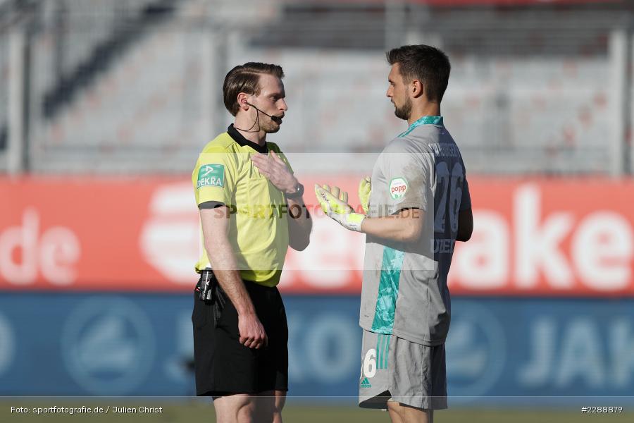 Gestik, Sven Ulreich, Dialog, Sven Waschitzki, FLYERALARM Arena, Würzburg, 21.02.2021, DFL, sport, action, Fussball, Deutschland, Februar 2021, Saison 2020/2021, HSV, FWK, Bundesliga, 2. Bundesliga, Hamburger SV, FC Würzburger Kickers - Bild-ID: 2288879 Gestik, Sven Ulreich, Dialog, Sven Waschitzki, FLYERALARM Arena, Würzburg, 21.02.2021, DFL, sport, action, Fussball, Deutschland, Februar 2021, Saison 2020/2021, HSV, FWK, Bundesliga, 2. Bundesliga, Hamburger SV, FC Würzburger Kickers - Bild-ID: 2288879