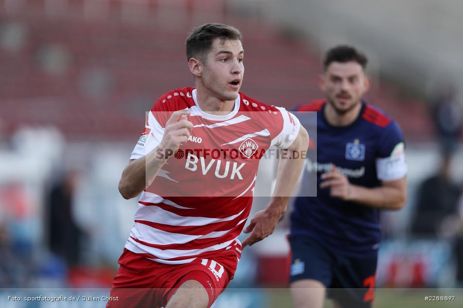 Marvin Pieringer, FLYERALARM Arena, Würzburg, 21.02.2021, DFL, sport, action, Fussball, Deutschland, Februar 2021, Saison 2020/2021, HSV, FWK, Bundesliga, 2. Bundesliga, Hamburger SV, FC Würzburger Kickers - Bild-ID: 2288897 Marvin Pieringer, FLYERALARM Arena, Würzburg, 21.02.2021, DFL, sport, action, Fussball, Deutschland, Februar 2021, Saison 2020/2021, HSV, FWK, Bundesliga, 2. Bundesliga, Hamburger SV, FC Würzburger Kickers - Bild-ID: 2288897