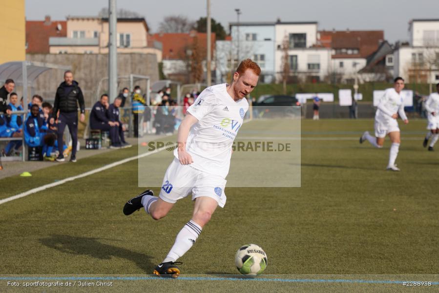 Nils Fischer, Kunstrasenplatz, Alzenau, 20.02.2021, DFL, sport, action, Fussball, Deutschland, Februar 2021, Saison 2020/2021, FCA, FCB, 4. Liga, Regionalliga, Regionalliga Südwest, FC-Astoria Walldorf, FC Bayern Alzenau - Bild-ID: 2288938 Nils Fischer, Kunstrasenplatz, Alzenau, 20.02.2021, DFL, sport, action, Fussball, Deutschland, Februar 2021, Saison 2020/2021, FCA, FCB, 4. Liga, Regionalliga, Regionalliga Südwest, FC-Astoria Walldorf, FC Bayern Alzenau - Bild-ID: 2288938