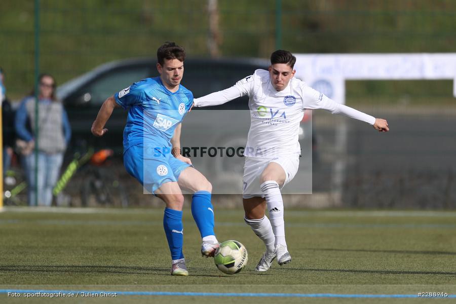 Pedro Almeida Morais, Jonas Weik, Kunstrasenplatz, Alzenau, 20.02.2021, DFL, sport, action, Fussball, Deutschland, Februar 2021, Saison 2020/2021, FCA, FCB, 4. Liga, Regionalliga, Regionalliga Südwest, FC-Astoria Walldorf, FC Bayern Alzenau - Bild-ID: 2288946 Pedro Almeida Morais, Jonas Weik, Kunstrasenplatz, Alzenau, 20.02.2021, DFL, sport, action, Fussball, Deutschland, Februar 2021, Saison 2020/2021, FCA, FCB, 4. Liga, Regionalliga, Regionalliga Südwest, FC-Astoria Walldorf, FC Bayern Alzenau - Bild-ID: 2288946