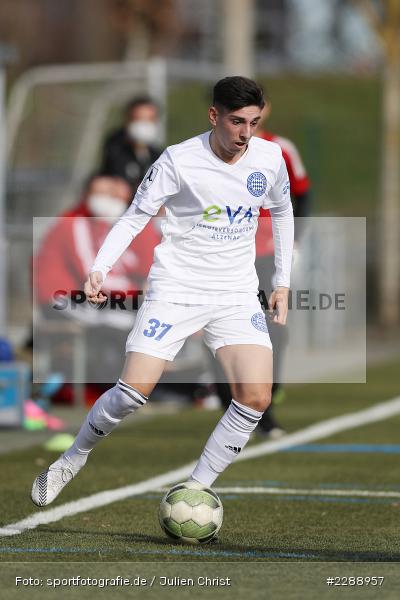 Pedro Almeida Morais, Kunstrasenplatz, Alzenau, 20.02.2021, DFL, sport, action, Fussball, Deutschland, Februar 2021, Saison 2020/2021, FCA, FCB, 4. Liga, Regionalliga, Regionalliga Südwest, FC-Astoria Walldorf, FC Bayern Alzenau - Bild-ID: 2288957 Pedro Almeida Morais, Kunstrasenplatz, Alzenau, 20.02.2021, DFL, sport, action, Fussball, Deutschland, Februar 2021, Saison 2020/2021, FCA, FCB, 4. Liga, Regionalliga, Regionalliga Südwest, FC-Astoria Walldorf, FC Bayern Alzenau - Bild-ID: 2288957