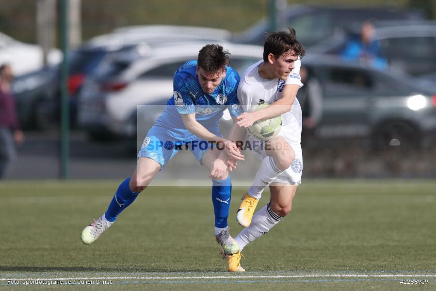 Jonas Weik, Jonas Kummer, Kunstrasenplatz, Alzenau, 20.02.2021, DFL, sport, action, Fussball, Deutschland, Februar 2021, Saison 2020/2021, FCA, FCB, 4. Liga, Regionalliga, Regionalliga Südwest, FC-Astoria Walldorf, FC Bayern Alzenau - Bild-ID: 2288959 Jonas Weik, Jonas Kummer, Kunstrasenplatz, Alzenau, 20.02.2021, DFL, sport, action, Fussball, Deutschland, Februar 2021, Saison 2020/2021, FCA, FCB, 4. Liga, Regionalliga, Regionalliga Südwest, FC-Astoria Walldorf, FC Bayern Alzenau - Bild-ID: 2288959