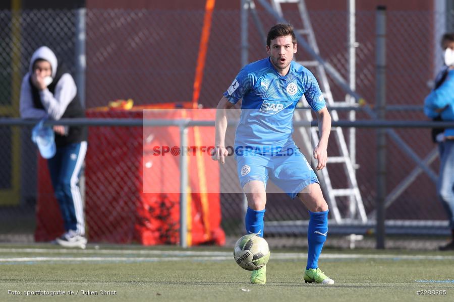 Nico Hillenbrand, Kunstrasenplatz, Alzenau, 20.02.2021, DFL, sport, action, Fussball, Deutschland, Februar 2021, Saison 2020/2021, FCA, FCB, 4. Liga, Regionalliga, Regionalliga Südwest, FC-Astoria Walldorf, FC Bayern Alzenau - Bild-ID: 2288985 Nico Hillenbrand, Kunstrasenplatz, Alzenau, 20.02.2021, DFL, sport, action, Fussball, Deutschland, Februar 2021, Saison 2020/2021, FCA, FCB, 4. Liga, Regionalliga, Regionalliga Südwest, FC-Astoria Walldorf, FC Bayern Alzenau - Bild-ID: 2288985