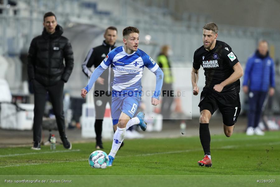 Marc Lorenz, Marvin Mehlem, Merck-Stadion, Darmstadt, 26.02.2021, DFL, sport, action, Fussball, Deutschland, Februar 2021, Saison 2020/2021, KSC, SVD, Bundesliga, 2. Bundesliga, Karlsruher SC, SV Darmstadt 98 - Bild-ID: 2289007 Marc Lorenz, Marvin Mehlem, Merck-Stadion, Darmstadt, 26.02.2021, DFL, sport, action, Fussball, Deutschland, Februar 2021, Saison 2020/2021, KSC, SVD, Bundesliga, 2. Bundesliga, Karlsruher SC, SV Darmstadt 98 - Bild-ID: 2289007