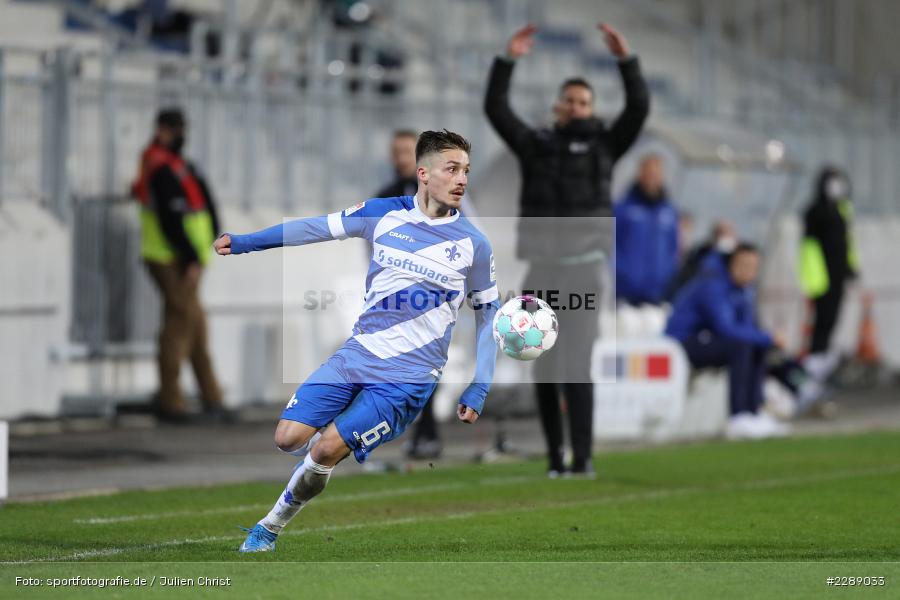 Marvin Mehlem, Merck-Stadion, Darmstadt, 26.02.2021, DFL, sport, action, Fussball, Deutschland, Februar 2021, Saison 2020/2021, KSC, SVD, Bundesliga, 2. Bundesliga, Karlsruher SC, SV Darmstadt 98 - Bild-ID: 2289033 Marvin Mehlem, Merck-Stadion, Darmstadt, 26.02.2021, DFL, sport, action, Fussball, Deutschland, Februar 2021, Saison 2020/2021, KSC, SVD, Bundesliga, 2. Bundesliga, Karlsruher SC, SV Darmstadt 98 - Bild-ID: 2289033
