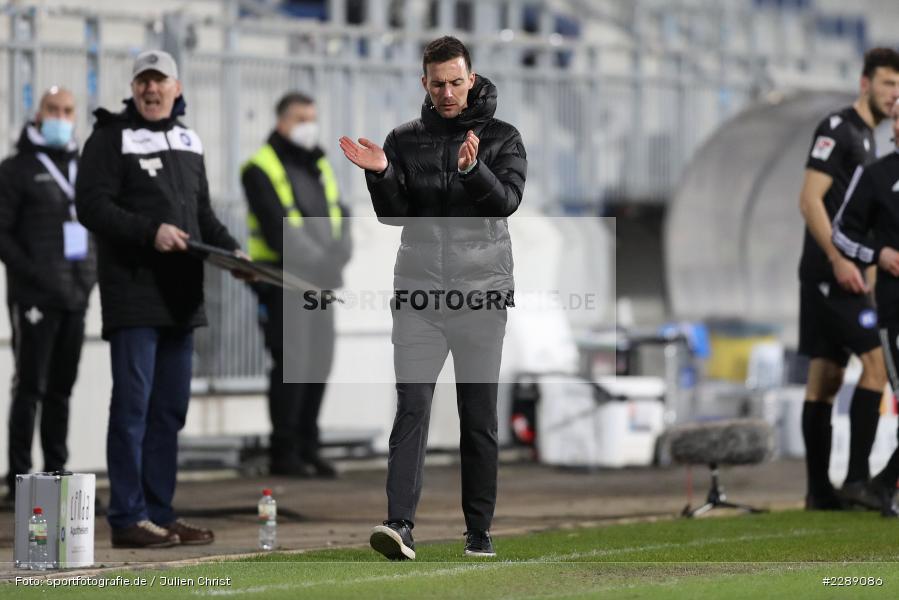 Christian Eichner, Merck-Stadion, Darmstadt, 26.02.2021, DFL, sport, action, Fussball, Deutschland, Februar 2021, Saison 2020/2021, KSC, SVD, Bundesliga, 2. Bundesliga, Karlsruher SC, SV Darmstadt 98 - Bild-ID: 2289086 Christian Eichner, Merck-Stadion, Darmstadt, 26.02.2021, DFL, sport, action, Fussball, Deutschland, Februar 2021, Saison 2020/2021, KSC, SVD, Bundesliga, 2. Bundesliga, Karlsruher SC, SV Darmstadt 98 - Bild-ID: 2289086