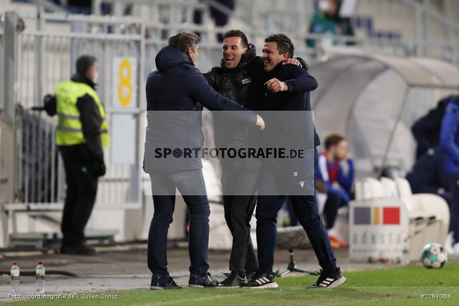 Jubel, Christian Eichner, Merck-Stadion, Darmstadt, 26.02.2021, DFL, sport, action, Fussball, Deutschland, Februar 2021, Saison 2020/2021, KSC, SVD, Bundesliga, 2. Bundesliga, Karlsruher SC, SV Darmstadt 98 - Bild-ID: 2289088 Jubel, Christian Eichner, Merck-Stadion, Darmstadt, 26.02.2021, DFL, sport, action, Fussball, Deutschland, Februar 2021, Saison 2020/2021, KSC, SVD, Bundesliga, 2. Bundesliga, Karlsruher SC, SV Darmstadt 98 - Bild-ID: 2289088