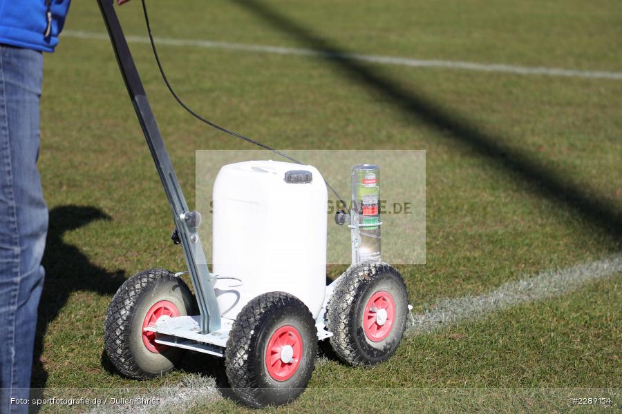Markiergerät, Symbolbild, Leichtathletik-Stadion, Alzenau, 27.02.2021, DFL, sport, action, Fussball, Deutschland, Februar 2021, Saison 2020/2021, VFR, FCB, 4. Liga, Regionalliga, Regionalliga Südwest, VfR Aalen, FC Bayern Alzenau - Bild-ID: 2289154 Markiergerät, Symbolbild, Leichtathletik-Stadion, Alzenau, 27.02.2021, DFL, sport, action, Fussball, Deutschland, Februar 2021, Saison 2020/2021, VFR, FCB, 4. Liga, Regionalliga, Regionalliga Südwest, VfR Aalen, FC Bayern Alzenau - Bild-ID: 2289154