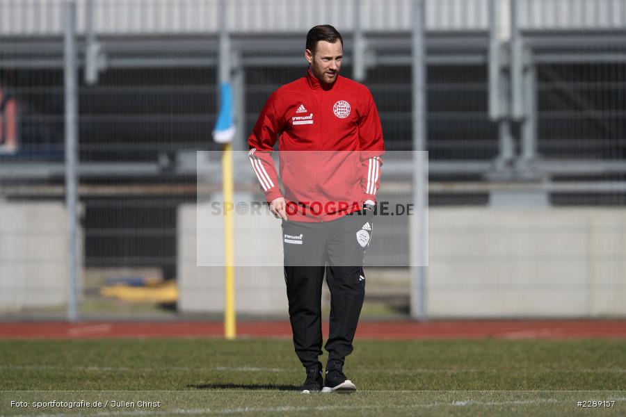 Trainer, Fabian Bäcker, Leichtathletik-Stadion, Alzenau, 27.02.2021, DFL, sport, action, Fussball, Deutschland, Februar 2021, Saison 2020/2021, VFR, FCB, 4. Liga, Regionalliga, Regionalliga Südwest, VfR Aalen, FC Bayern Alzenau - Bild-ID: 2289157 Trainer, Fabian Bäcker, Leichtathletik-Stadion, Alzenau, 27.02.2021, DFL, sport, action, Fussball, Deutschland, Februar 2021, Saison 2020/2021, VFR, FCB, 4. Liga, Regionalliga, Regionalliga Südwest, VfR Aalen, FC Bayern Alzenau - Bild-ID: 2289157