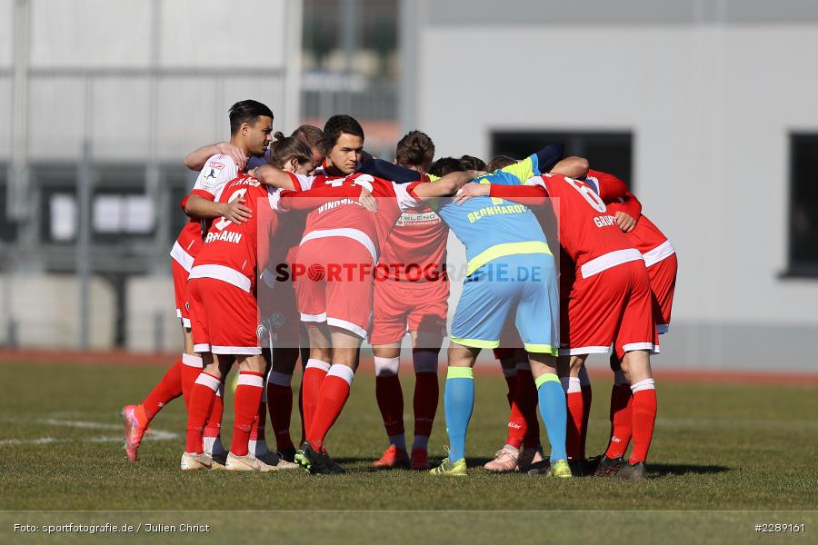 Mannschaftskreis, Leichtathletik-Stadion, Alzenau, 27.02.2021, DFL, sport, action, Fussball, Deutschland, Februar 2021, Saison 2020/2021, VFR, FCB, 4. Liga, Regionalliga, Regionalliga Südwest, VfR Aalen, FC Bayern Alzenau - Bild-ID: 2289161 Mannschaftskreis, Leichtathletik-Stadion, Alzenau, 27.02.2021, DFL, sport, action, Fussball, Deutschland, Februar 2021, Saison 2020/2021, VFR, FCB, 4. Liga, Regionalliga, Regionalliga Südwest, VfR Aalen, FC Bayern Alzenau - Bild-ID: 2289161