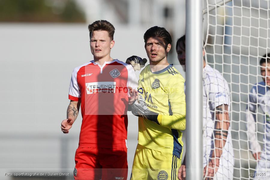 Torwart, Julian Bauer, Leon Volz, Leichtathletik-Stadion, Alzenau, 27.02.2021, DFL, sport, action, Fussball, Deutschland, Februar 2021, Saison 2020/2021, VFR, FCB, 4. Liga, Regionalliga, Regionalliga Südwest, VfR Aalen, FC Bayern Alzenau - Bild-ID: 2289255 Torwart, Julian Bauer, Leon Volz, Leichtathletik-Stadion, Alzenau, 27.02.2021, DFL, sport, action, Fussball, Deutschland, Februar 2021, Saison 2020/2021, VFR, FCB, 4. Liga, Regionalliga, Regionalliga Südwest, VfR Aalen, FC Bayern Alzenau - Bild-ID: 2289255