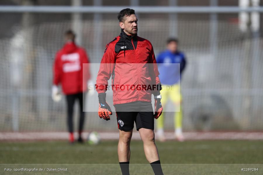 Torwarttrainer, Florian Beck, Leichtathletik-Stadion, Alzenau, 27.02.2021, DFL, sport, action, Fussball, Deutschland, Februar 2021, Saison 2020/2021, VFR, FCB, 4. Liga, Regionalliga, Regionalliga Südwest, VfR Aalen, FC Bayern Alzenau - Bild-ID: 2289284 Torwarttrainer, Florian Beck, Leichtathletik-Stadion, Alzenau, 27.02.2021, DFL, sport, action, Fussball, Deutschland, Februar 2021, Saison 2020/2021, VFR, FCB, 4. Liga, Regionalliga, Regionalliga Südwest, VfR Aalen, FC Bayern Alzenau - Bild-ID: 2289284