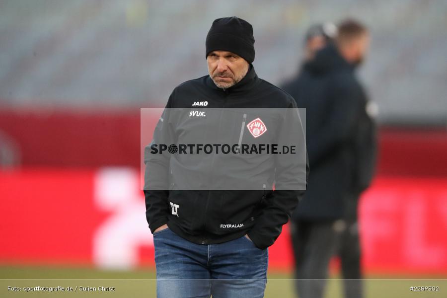 Trainer, Bernhard Trares, FLYERALARM Arena, Würzburg, 05.03.2021, DFL, sport, action, Fussball, Deutschland, März 2021, Saison 2020/2021, FCH, FWK, Bundesliga, 2. Bundesliga, FC Heidenheim 1846, FC Würzburger Kickers - Bild-ID: 2289302 Trainer, Bernhard Trares, FLYERALARM Arena, Würzburg, 05.03.2021, DFL, sport, action, Fussball, Deutschland, März 2021, Saison 2020/2021, FCH, FWK, Bundesliga, 2. Bundesliga, FC Heidenheim 1846, FC Würzburger Kickers - Bild-ID: 2289302