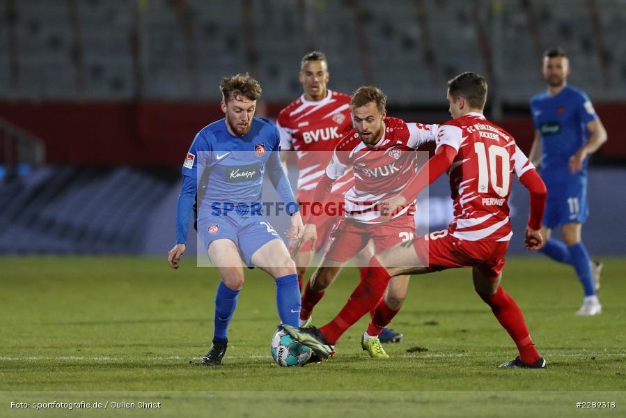 Marvin Pieringer, Martin Hašek, Tobias Mohr, FLYERALARM Arena, Würzburg, 05.03.2021, DFL, sport, action, Fussball, Deutschland, März 2021, Saison 2020/2021, FCH, FWK, Bundesliga, 2. Bundesliga, FC Heidenheim 1846, FC Würzburger Kickers - Bild-ID: 2289318 Marvin Pieringer, Martin Hašek, Tobias Mohr, FLYERALARM Arena, Würzburg, 05.03.2021, DFL, sport, action, Fussball, Deutschland, März 2021, Saison 2020/2021, FCH, FWK, Bundesliga, 2. Bundesliga, FC Heidenheim 1846, FC Würzburger Kickers - Bild-ID: 2289318