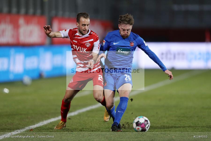 Tobias Mohr, David Kopacz, FLYERALARM Arena, Würzburg, 05.03.2021, DFL, sport, action, Fussball, Deutschland, März 2021, Saison 2020/2021, FCH, FWK, Bundesliga, 2. Bundesliga, FC Heidenheim 1846, FC Würzburger Kickers - Bild-ID: 2289330 Tobias Mohr, David Kopacz, FLYERALARM Arena, Würzburg, 05.03.2021, DFL, sport, action, Fussball, Deutschland, März 2021, Saison 2020/2021, FCH, FWK, Bundesliga, 2. Bundesliga, FC Heidenheim 1846, FC Würzburger Kickers - Bild-ID: 2289330