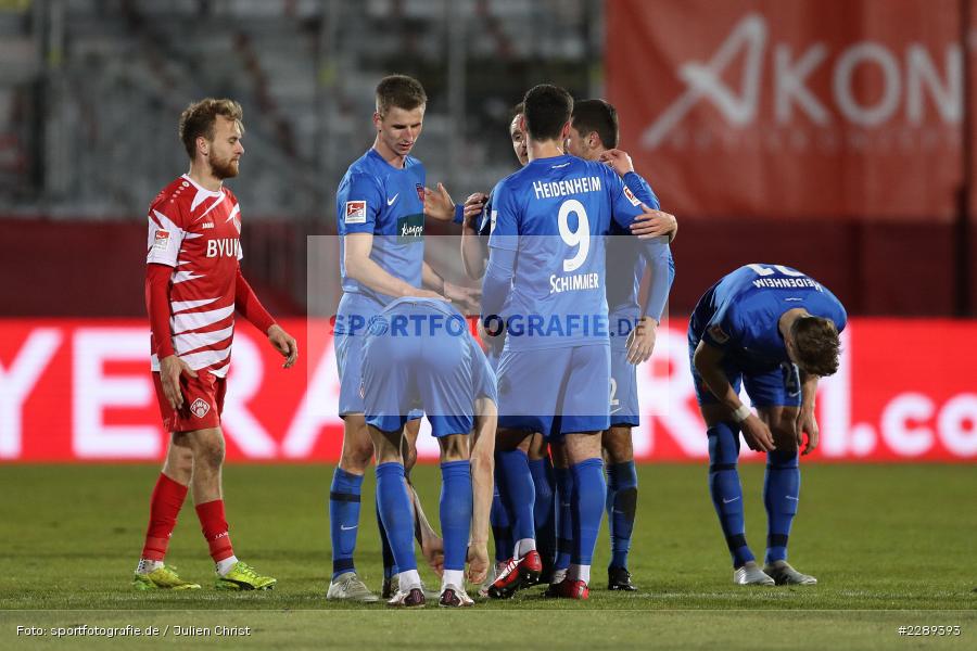 Emotionen, Martin Hašek, Sieg, Schlussjubel, Marc Schnatterer, FLYERALARM Arena, Würzburg, 05.03.2021, DFL, sport, action, Fussball, Deutschland, März 2021, Saison 2020/2021, FCH, FWK, Bundesliga, 2. Bundesliga, FC Heidenheim 1846, FC Würzburger Kickers - Bild-ID: 2289393 Emotionen, Martin Hašek, Sieg, Schlussjubel, Marc Schnatterer, FLYERALARM Arena, Würzburg, 05.03.2021, DFL, sport, action, Fussball, Deutschland, März 2021, Saison 2020/2021, FCH, FWK, Bundesliga, 2. Bundesliga, FC Heidenheim 1846, FC Würzburger Kickers - Bild-ID: 2289393
