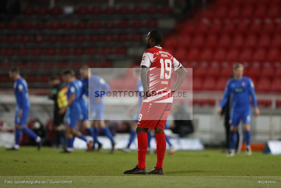 enttäuscht, Douglas Franco Teixeira, FLYERALARM Arena, Würzburg, 05.03.2021, DFL, sport, action, Fussball, Deutschland, März 2021, Saison 2020/2021, FCH, FWK, Bundesliga, 2. Bundesliga, FC Heidenheim 1846, FC Würzburger Kickers - Bild-ID: 2289416