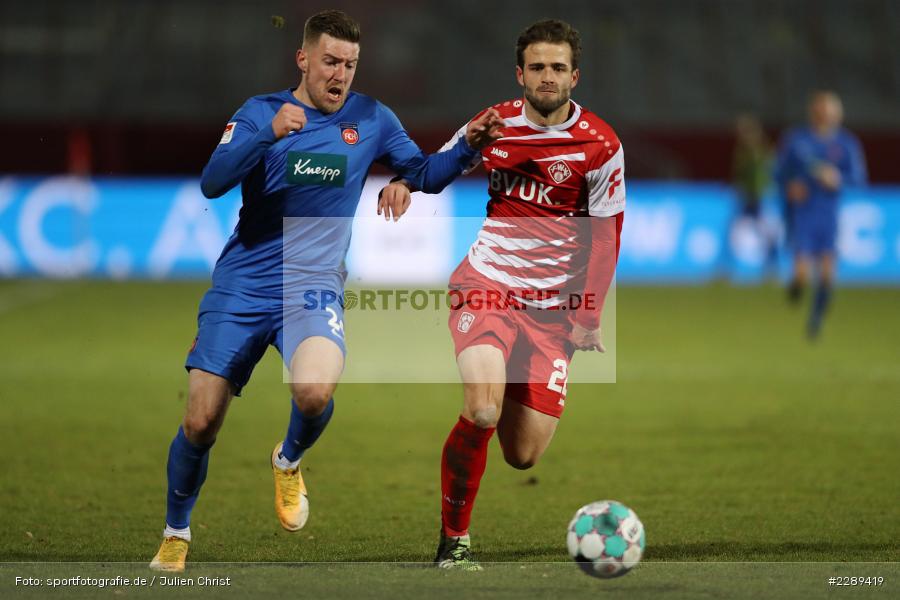 Daniel Hägele, Christian Kühlwetter, FLYERALARM Arena, Würzburg, 05.03.2021, DFL, sport, action, Fussball, Deutschland, März 2021, Saison 2020/2021, FCH, FWK, Bundesliga, 2. Bundesliga, FC Heidenheim 1846, FC Würzburger Kickers - Bild-ID: 2289419 Daniel Hägele, Christian Kühlwetter, FLYERALARM Arena, Würzburg, 05.03.2021, DFL, sport, action, Fussball, Deutschland, März 2021, Saison 2020/2021, FCH, FWK, Bundesliga, 2. Bundesliga, FC Heidenheim 1846, FC Würzburger Kickers - Bild-ID: 2289419