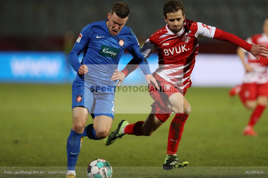 Daniel Hägele, Christian Kühlwetter, FLYERALARM Arena, Würzburg, 05.03.2021, DFL, sport, action, Fussball, Deutschland, März 2021, Saison 2020/2021, FCH, FWK, Bundesliga, 2. Bundesliga, FC Heidenheim 1846, FC Würzburger Kickers - Bild-ID: 2289420 Daniel Hägele, Christian Kühlwetter, FLYERALARM Arena, Würzburg, 05.03.2021, DFL, sport, action, Fussball, Deutschland, März 2021, Saison 2020/2021, FCH, FWK, Bundesliga, 2. Bundesliga, FC Heidenheim 1846, FC Würzburger Kickers - Bild-ID: 2289420