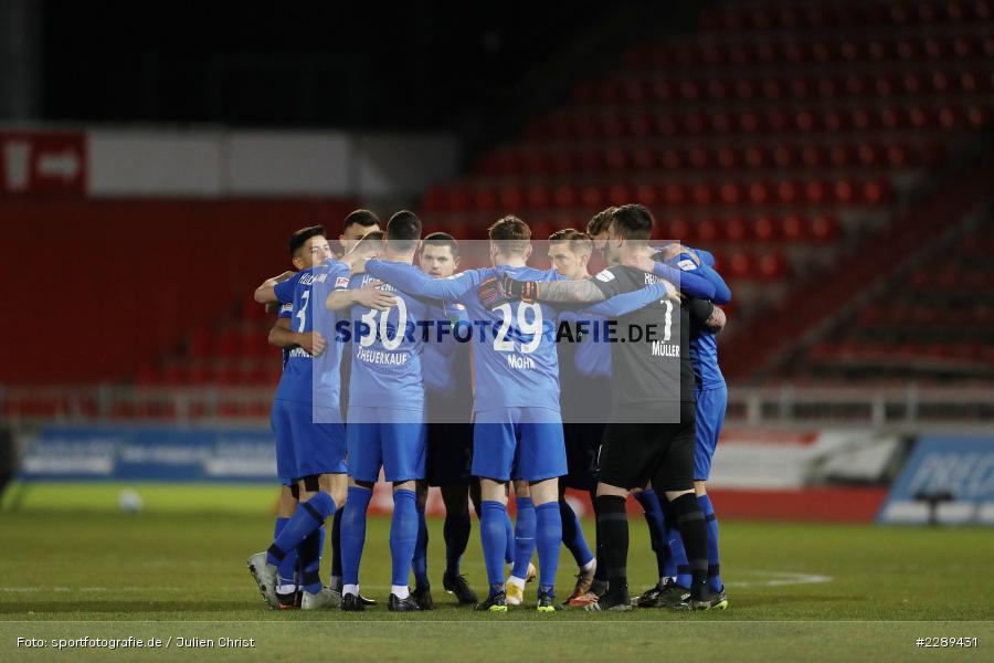 Mannschaftskreis, FLYERALARM Arena, Würzburg, 05.03.2021, DFL, sport, action, Fussball, Deutschland, März 2021, Saison 2020/2021, FCH, FWK, Bundesliga, 2. Bundesliga, FC Heidenheim 1846, FC Würzburger Kickers - Bild-ID: 2289431 Mannschaftskreis, FLYERALARM Arena, Würzburg, 05.03.2021, DFL, sport, action, Fussball, Deutschland, März 2021, Saison 2020/2021, FCH, FWK, Bundesliga, 2. Bundesliga, FC Heidenheim 1846, FC Würzburger Kickers - Bild-ID: 2289431