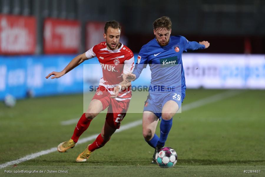 Tobias Mohr, David Kopacz, FLYERALARM Arena, Würzburg, 05.03.2021, DFL, sport, action, Fussball, Deutschland, März 2021, Saison 2020/2021, FCH, FWK, Bundesliga, 2. Bundesliga, FC Heidenheim 1846, FC Würzburger Kickers - Bild-ID: 2289437 Tobias Mohr, David Kopacz, FLYERALARM Arena, Würzburg, 05.03.2021, DFL, sport, action, Fussball, Deutschland, März 2021, Saison 2020/2021, FCH, FWK, Bundesliga, 2. Bundesliga, FC Heidenheim 1846, FC Würzburger Kickers - Bild-ID: 2289437