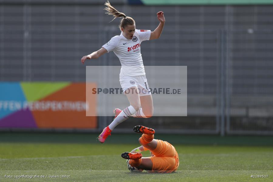 Martina Tufekovic, Laura Freigang, Dietmar-Hopp-Stadion, Sinsheim, 07.03.2021, DFL, sport, action, Fussball, Deutschland, März 2021, Saison 2020/2021, SGE, TSG, Bundesliga, FLYERALARM Frauen-Bundesliga, Frauen, FFBL, Eintracht Frankfurt, TSG 1899 Hoffenheim - Bild-ID: 2289507 Martina Tufekovic, Laura Freigang, Dietmar-Hopp-Stadion, Sinsheim, 07.03.2021, DFL, sport, action, Fussball, Deutschland, März 2021, Saison 2020/2021, SGE, TSG, Bundesliga, FLYERALARM Frauen-Bundesliga, Frauen, FFBL, Eintracht Frankfurt, TSG 1899 Hoffenheim - Bild-ID: 2289507