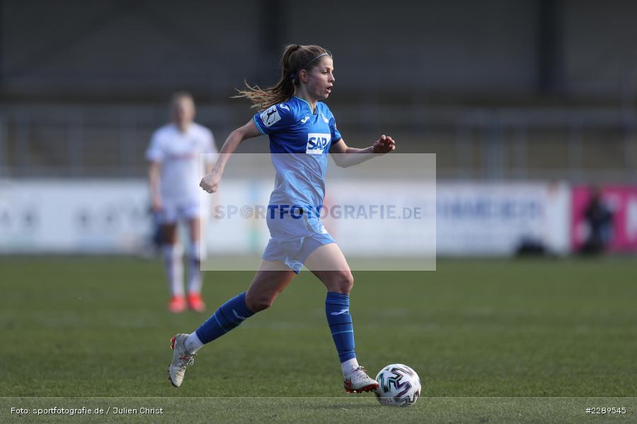 Tabea Waßmuth, Dietmar-Hopp-Stadion, Sinsheim, 07.03.2021, DFL, sport, action, Fussball, Deutschland, März 2021, Saison 2020/2021, SGE, TSG, Bundesliga, FLYERALARM Frauen-Bundesliga, Frauen, FFBL, Eintracht Frankfurt, TSG 1899 Hoffenheim - Bild-ID: 2289545 Tabea Waßmuth, Dietmar-Hopp-Stadion, Sinsheim, 07.03.2021, DFL, sport, action, Fussball, Deutschland, März 2021, Saison 2020/2021, SGE, TSG, Bundesliga, FLYERALARM Frauen-Bundesliga, Frauen, FFBL, Eintracht Frankfurt, TSG 1899 Hoffenheim - Bild-ID: 2289545