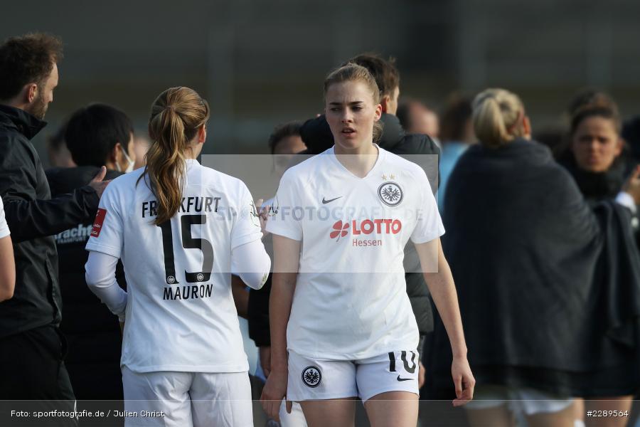 Sandrine Mauron, Laura Freigang, Dietmar-Hopp-Stadion, Sinsheim, 07.03.2021, DFL, sport, action, Fussball, Deutschland, März 2021, Saison 2020/2021, SGE, TSG, Bundesliga, FLYERALARM Frauen-Bundesliga, Frauen, FFBL, Eintracht Frankfurt, TSG 1899 Hoffenheim - Bild-ID: 2289564 Sandrine Mauron, Laura Freigang, Dietmar-Hopp-Stadion, Sinsheim, 07.03.2021, DFL, sport, action, Fussball, Deutschland, März 2021, Saison 2020/2021, SGE, TSG, Bundesliga, FLYERALARM Frauen-Bundesliga, Frauen, FFBL, Eintracht Frankfurt, TSG 1899 Hoffenheim - Bild-ID: 2289564