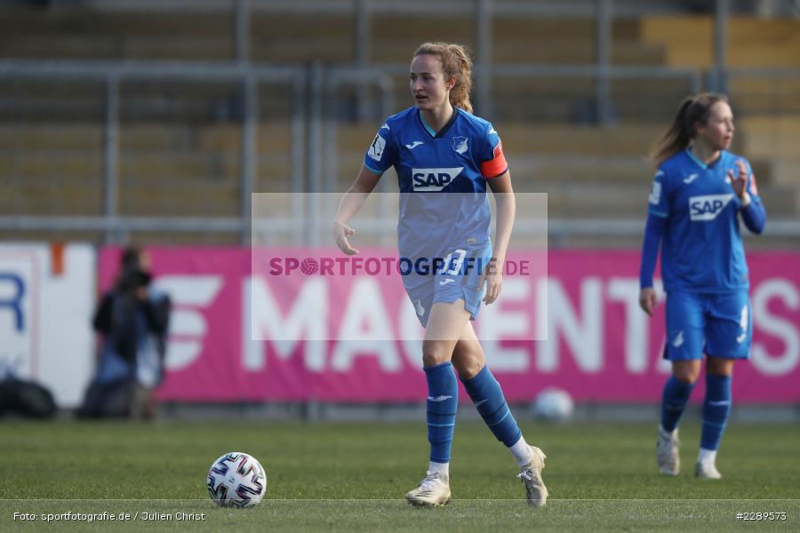 Fabienne Dongus, Dietmar-Hopp-Stadion, Sinsheim, 07.03.2021, DFL, sport, action, Fussball, Deutschland, März 2021, Saison 2020/2021, SGE, TSG, Bundesliga, FLYERALARM Frauen-Bundesliga, Frauen, FFBL, Eintracht Frankfurt, TSG 1899 Hoffenheim - Bild-ID: 2289573