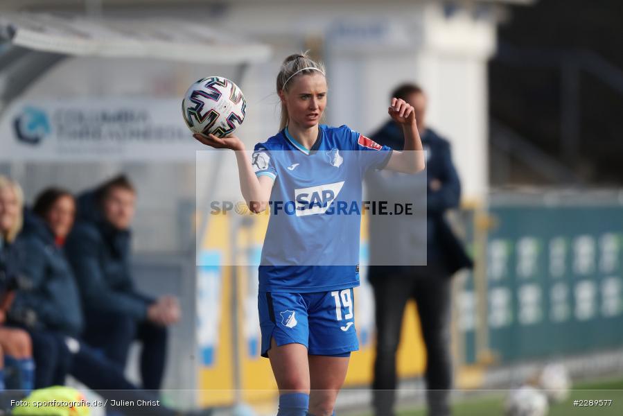 Judith Steinert, Dietmar-Hopp-Stadion, Sinsheim, 07.03.2021, DFL, sport, action, Fussball, Deutschland, März 2021, Saison 2020/2021, SGE, TSG, Bundesliga, FLYERALARM Frauen-Bundesliga, Frauen, FFBL, Eintracht Frankfurt, TSG 1899 Hoffenheim - Bild-ID: 2289577 Judith Steinert, Dietmar-Hopp-Stadion, Sinsheim, 07.03.2021, DFL, sport, action, Fussball, Deutschland, März 2021, Saison 2020/2021, SGE, TSG, Bundesliga, FLYERALARM Frauen-Bundesliga, Frauen, FFBL, Eintracht Frankfurt, TSG 1899 Hoffenheim - Bild-ID: 2289577