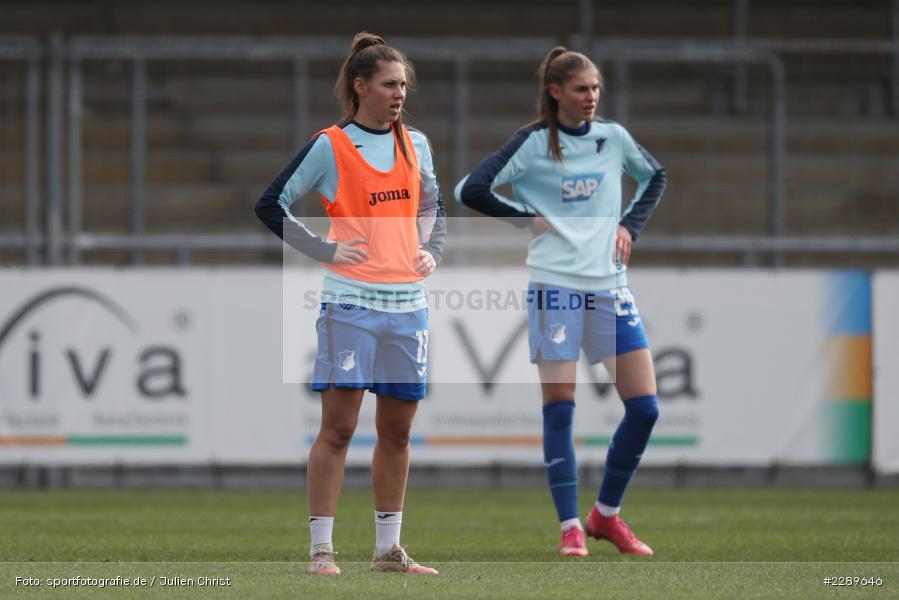 Jule Brand, Isabella Hartig, Dietmar-Hopp-Stadion, Sinsheim, 07.03.2021, DFL, sport, action, Fussball, Deutschland, März 2021, Saison 2020/2021, SGE, TSG, Bundesliga, FLYERALARM Frauen-Bundesliga, Frauen, FFBL, Eintracht Frankfurt, TSG 1899 Hoffenheim - Bild-ID: 2289646 Jule Brand, Isabella Hartig, Dietmar-Hopp-Stadion, Sinsheim, 07.03.2021, DFL, sport, action, Fussball, Deutschland, März 2021, Saison 2020/2021, SGE, TSG, Bundesliga, FLYERALARM Frauen-Bundesliga, Frauen, FFBL, Eintracht Frankfurt, TSG 1899 Hoffenheim - Bild-ID: 2289646