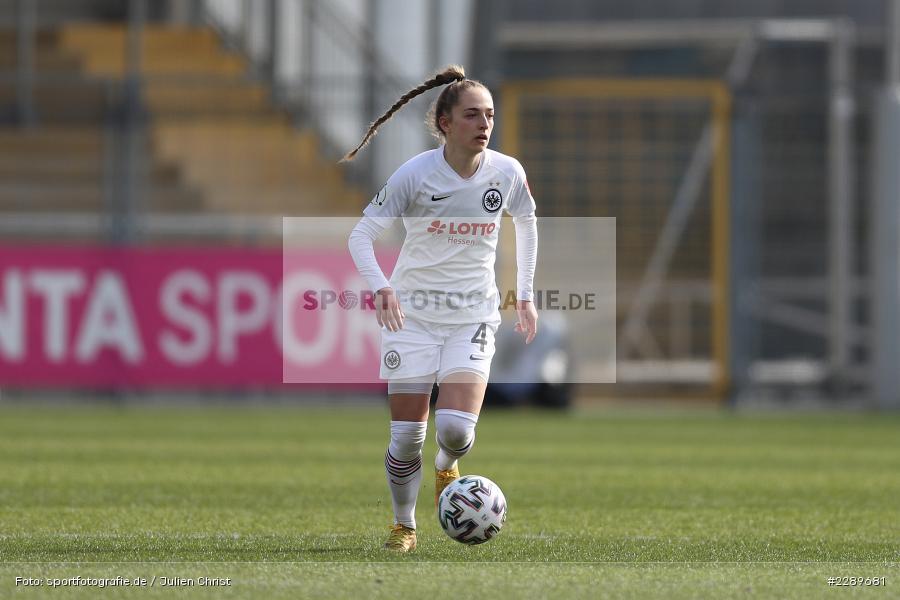 Sophia Kleinherne, Dietmar-Hopp-Stadion, Sinsheim, 07.03.2021, DFL, sport, action, Fussball, Deutschland, März 2021, Saison 2020/2021, SGE, TSG, Bundesliga, FLYERALARM Frauen-Bundesliga, Frauen, FFBL, Eintracht Frankfurt, TSG 1899 Hoffenheim - Bild-ID: 2289681 Sophia Kleinherne, Dietmar-Hopp-Stadion, Sinsheim, 07.03.2021, DFL, sport, action, Fussball, Deutschland, März 2021, Saison 2020/2021, SGE, TSG, Bundesliga, FLYERALARM Frauen-Bundesliga, Frauen, FFBL, Eintracht Frankfurt, TSG 1899 Hoffenheim - Bild-ID: 2289681