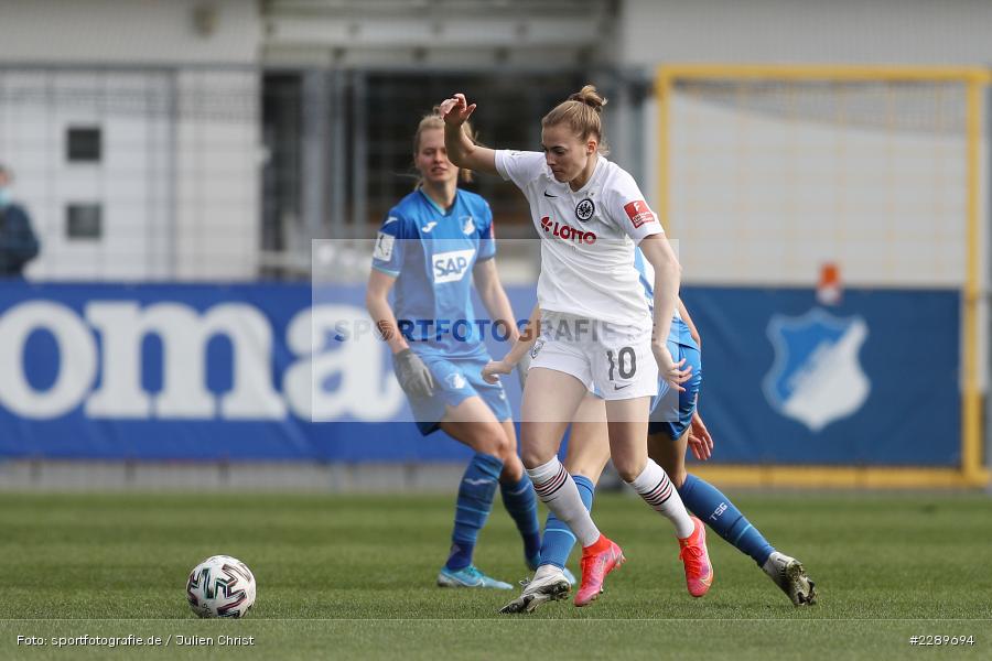Laura Freigang, Dietmar-Hopp-Stadion, Sinsheim, 07.03.2021, DFL, sport, action, Fussball, Deutschland, März 2021, Saison 2020/2021, SGE, TSG, Bundesliga, FLYERALARM Frauen-Bundesliga, Frauen, FFBL, Eintracht Frankfurt, TSG 1899 Hoffenheim - Bild-ID: 2289694 Laura Freigang, Dietmar-Hopp-Stadion, Sinsheim, 07.03.2021, DFL, sport, action, Fussball, Deutschland, März 2021, Saison 2020/2021, SGE, TSG, Bundesliga, FLYERALARM Frauen-Bundesliga, Frauen, FFBL, Eintracht Frankfurt, TSG 1899 Hoffenheim - Bild-ID: 2289694