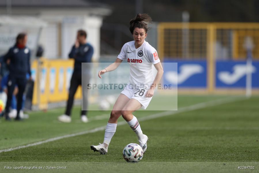 Barbara Dunst, Dietmar-Hopp-Stadion, Sinsheim, 07.03.2021, DFL, sport, action, Fussball, Deutschland, März 2021, Saison 2020/2021, SGE, TSG, Bundesliga, FLYERALARM Frauen-Bundesliga, Frauen, FFBL, Eintracht Frankfurt, TSG 1899 Hoffenheim - Bild-ID: 2289702 Barbara Dunst, Dietmar-Hopp-Stadion, Sinsheim, 07.03.2021, DFL, sport, action, Fussball, Deutschland, März 2021, Saison 2020/2021, SGE, TSG, Bundesliga, FLYERALARM Frauen-Bundesliga, Frauen, FFBL, Eintracht Frankfurt, TSG 1899 Hoffenheim - Bild-ID: 2289702
