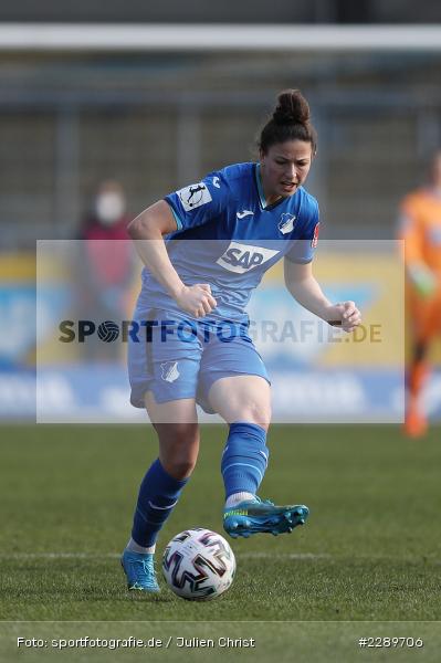 Chantal Hagel, Dietmar-Hopp-Stadion, Sinsheim, 07.03.2021, DFL, sport, action, Fussball, Deutschland, März 2021, Saison 2020/2021, SGE, TSG, Bundesliga, FLYERALARM Frauen-Bundesliga, Frauen, FFBL, Eintracht Frankfurt, TSG 1899 Hoffenheim - Bild-ID: 2289706 Chantal Hagel, Dietmar-Hopp-Stadion, Sinsheim, 07.03.2021, DFL, sport, action, Fussball, Deutschland, März 2021, Saison 2020/2021, SGE, TSG, Bundesliga, FLYERALARM Frauen-Bundesliga, Frauen, FFBL, Eintracht Frankfurt, TSG 1899 Hoffenheim - Bild-ID: 2289706