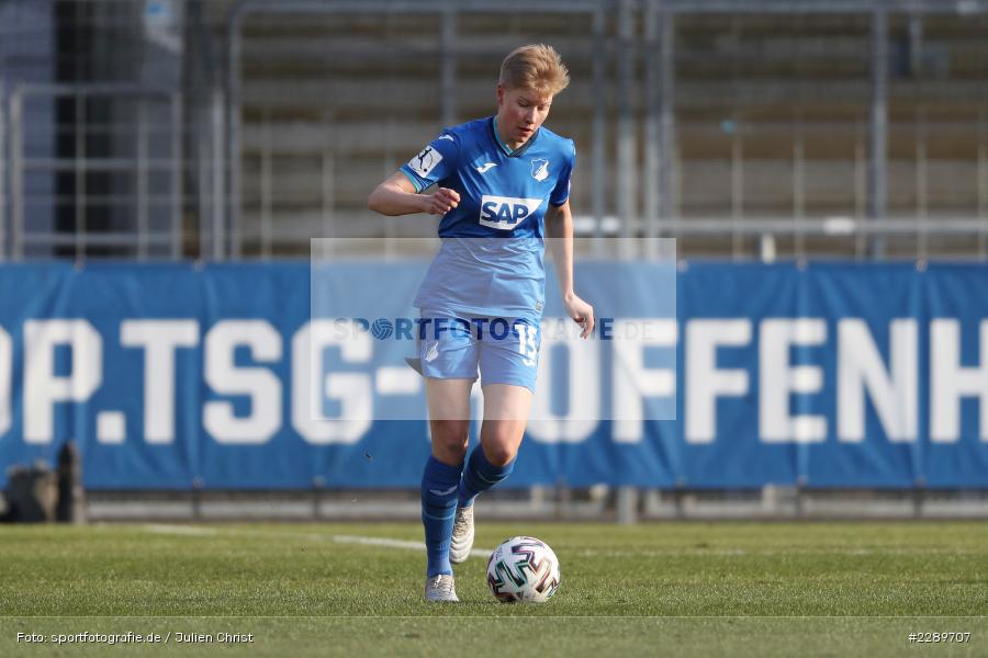 Paulina Krumbiegel, Dietmar-Hopp-Stadion, Sinsheim, 07.03.2021, DFL, sport, action, Fussball, Deutschland, März 2021, Saison 2020/2021, SGE, TSG, Bundesliga, FLYERALARM Frauen-Bundesliga, Frauen, FFBL, Eintracht Frankfurt, TSG 1899 Hoffenheim - Bild-ID: 2289707 Paulina Krumbiegel, Dietmar-Hopp-Stadion, Sinsheim, 07.03.2021, DFL, sport, action, Fussball, Deutschland, März 2021, Saison 2020/2021, SGE, TSG, Bundesliga, FLYERALARM Frauen-Bundesliga, Frauen, FFBL, Eintracht Frankfurt, TSG 1899 Hoffenheim - Bild-ID: 2289707
