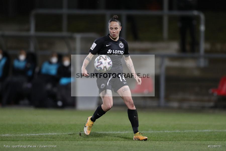 Géraldine Reuteler, Stadion am Brentanobad, Frankfurt, 12.03.2021, DFL, sport, action, Fussball, Deutschland, März 2021, Saison 2020/2021, SVM, SGE, Bundesliga, FLYERALARM Frauen-Bundesliga, Frauen, FFBL, SV Meppen, Eintracht Frankfurt - Bild-ID: 2289751