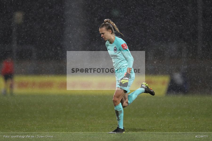 Merle Frohms, Stadion am Brentanobad, Frankfurt, 12.03.2021, DFL, sport, action, Fussball, Deutschland, März 2021, Saison 2020/2021, SVM, SGE, Bundesliga, FLYERALARM Frauen-Bundesliga, Frauen, FFBL, SV Meppen, Eintracht Frankfurt - Bild-ID: 2289771