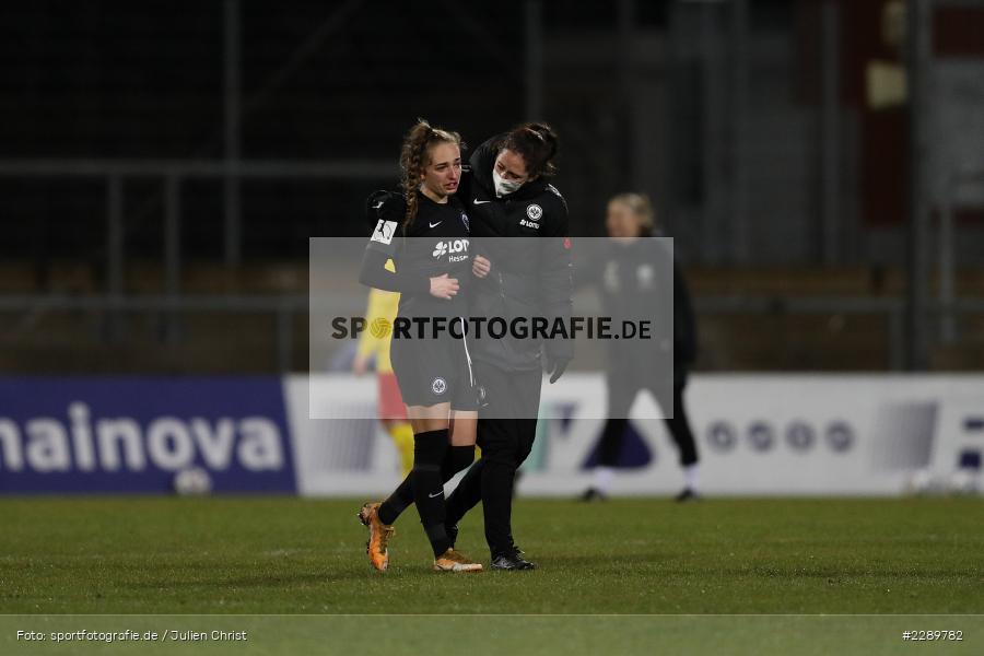 Traurig, enttäuscht, Sophia Kleinherne, Stadion am Brentanobad, Frankfurt, 12.03.2021, DFL, sport, action, Fussball, Deutschland, März 2021, Saison 2020/2021, SVM, SGE, Bundesliga, FLYERALARM Frauen-Bundesliga, Frauen, FFBL, SV Meppen, Eintracht Frankfurt - Bild-ID: 2289782