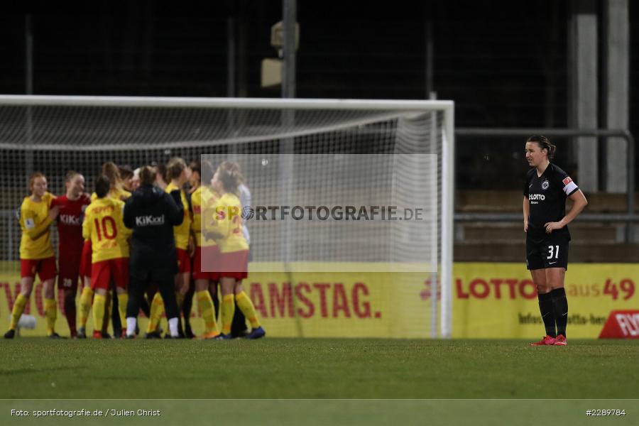 enttäuscht, Tanja Pawollek, Stadion am Brentanobad, Frankfurt, 12.03.2021, DFL, sport, action, Fussball, Deutschland, März 2021, Saison 2020/2021, SVM, SGE, Bundesliga, FLYERALARM Frauen-Bundesliga, Frauen, FFBL, SV Meppen, Eintracht Frankfurt - Bild-ID: 2289784