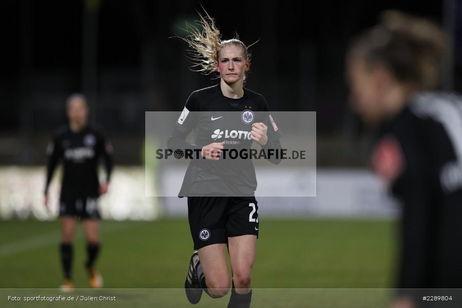 Camilla Küver, Stadion am Brentanobad, Frankfurt, 12.03.2021, DFL, sport, action, Fussball, Deutschland, März 2021, Saison 2020/2021, SVM, SGE, Bundesliga, FLYERALARM Frauen-Bundesliga, Frauen, FFBL, SV Meppen, Eintracht Frankfurt - Bild-ID: 2289804