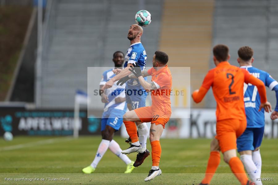 Calogero Rizzuto, Patrick Herrmann, Merck-Stadion, Darmstadt, 13.03.2021, DFL, sport, action, Fussball, Deutschland, März 2021, Saison 2020/2021, FCE, D98, Bundesliga, 2. Bundesliga, FC Erzgebirge Aue, SV Darmstadt 98 - Bild-ID: 2289921 Calogero Rizzuto, Patrick Herrmann, Merck-Stadion, Darmstadt, 13.03.2021, DFL, sport, action, Fussball, Deutschland, März 2021, Saison 2020/2021, FCE, D98, Bundesliga, 2. Bundesliga, FC Erzgebirge Aue, SV Darmstadt 98 - Bild-ID: 2289921