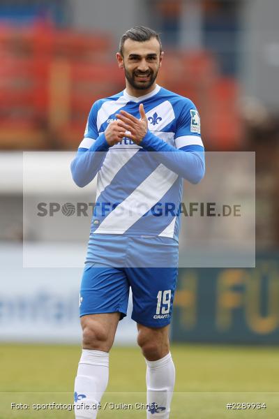 Serdar Dursun, Merck-Stadion, Darmstadt, 13.03.2021, DFL, sport, action, Fussball, Deutschland, März 2021, Saison 2020/2021, FCE, D98, Bundesliga, 2. Bundesliga, FC Erzgebirge Aue, SV Darmstadt 98 - Bild-ID: 2289934 Serdar Dursun, Merck-Stadion, Darmstadt, 13.03.2021, DFL, sport, action, Fussball, Deutschland, März 2021, Saison 2020/2021, FCE, D98, Bundesliga, 2. Bundesliga, FC Erzgebirge Aue, SV Darmstadt 98 - Bild-ID: 2289934