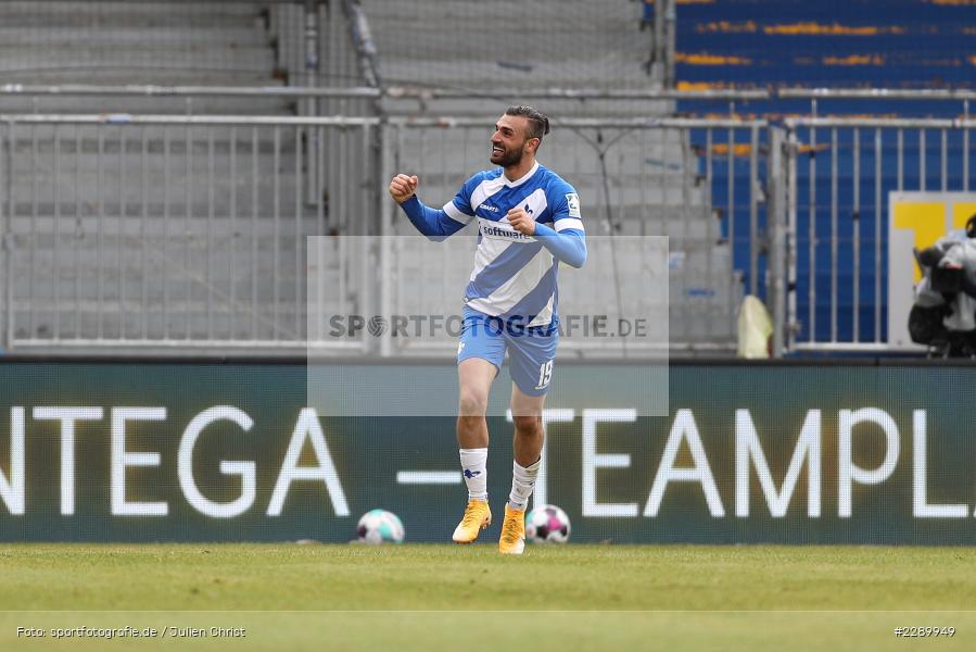 Hattrick, Torjubel, Serdar Dursun, Merck-Stadion, Darmstadt, 13.03.2021, DFL, sport, action, Fussball, Deutschland, März 2021, Saison 2020/2021, FCE, D98, Bundesliga, 2. Bundesliga, FC Erzgebirge Aue, SV Darmstadt 98 - Bild-ID: 2289949 Hattrick, Torjubel, Serdar Dursun, Merck-Stadion, Darmstadt, 13.03.2021, DFL, sport, action, Fussball, Deutschland, März 2021, Saison 2020/2021, FCE, D98, Bundesliga, 2. Bundesliga, FC Erzgebirge Aue, SV Darmstadt 98 - Bild-ID: 2289949