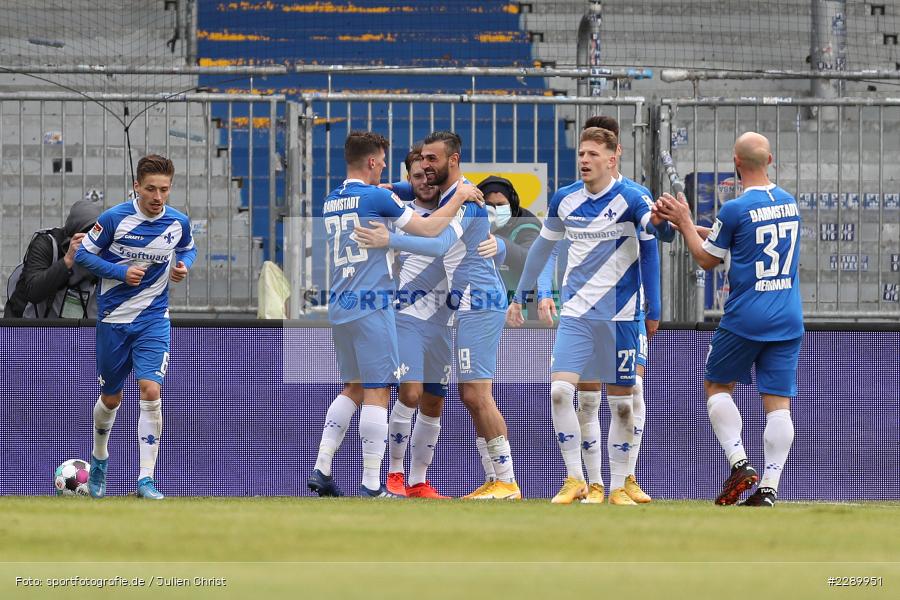 Nicolai Rapp, Hattrick, Torjubel, Serdar Dursun, Merck-Stadion, Darmstadt, 13.03.2021, DFL, sport, action, Fussball, Deutschland, März 2021, Saison 2020/2021, FCE, D98, Bundesliga, 2. Bundesliga, FC Erzgebirge Aue, SV Darmstadt 98 - Bild-ID: 2289951 Nicolai Rapp, Hattrick, Torjubel, Serdar Dursun, Merck-Stadion, Darmstadt, 13.03.2021, DFL, sport, action, Fussball, Deutschland, März 2021, Saison 2020/2021, FCE, D98, Bundesliga, 2. Bundesliga, FC Erzgebirge Aue, SV Darmstadt 98 - Bild-ID: 2289951