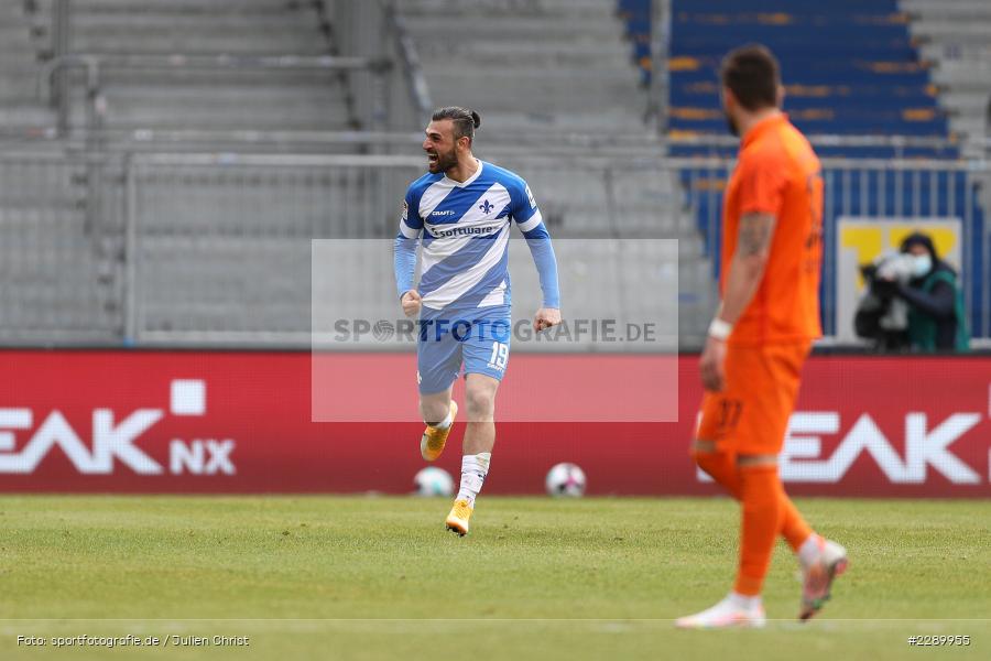 Pascal Testroet, Hattrick, Torjubel, Serdar Dursun, Merck-Stadion, Darmstadt, 13.03.2021, DFL, sport, action, Fussball, Deutschland, März 2021, Saison 2020/2021, FCE, D98, Bundesliga, 2. Bundesliga, FC Erzgebirge Aue, SV Darmstadt 98 - Bild-ID: 2289955 Pascal Testroet, Hattrick, Torjubel, Serdar Dursun, Merck-Stadion, Darmstadt, 13.03.2021, DFL, sport, action, Fussball, Deutschland, März 2021, Saison 2020/2021, FCE, D98, Bundesliga, 2. Bundesliga, FC Erzgebirge Aue, SV Darmstadt 98 - Bild-ID: 2289955