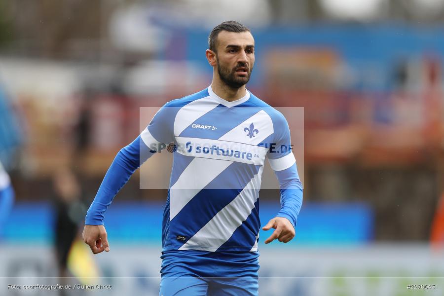 Serdar Dursun, Merck-Stadion, Darmstadt, 13.03.2021, DFL, sport, action, Fussball, Deutschland, März 2021, Saison 2020/2021, FCE, D98, Bundesliga, 2. Bundesliga, FC Erzgebirge Aue, SV Darmstadt 98 - Bild-ID: 2290043 Serdar Dursun, Merck-Stadion, Darmstadt, 13.03.2021, DFL, sport, action, Fussball, Deutschland, März 2021, Saison 2020/2021, FCE, D98, Bundesliga, 2. Bundesliga, FC Erzgebirge Aue, SV Darmstadt 98 - Bild-ID: 2290043
