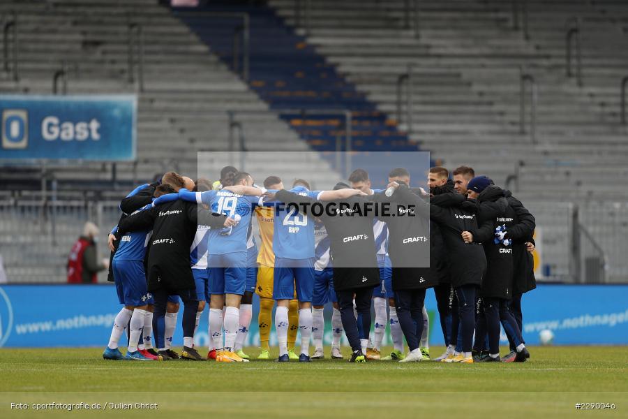 Team, Zusammenhalt, Einschwören, Mannschaftskreis, Merck-Stadion, Darmstadt, 13.03.2021, DFL, sport, action, Fussball, Deutschland, März 2021, Saison 2020/2021, FCE, D98, Bundesliga, 2. Bundesliga, FC Erzgebirge Aue, SV Darmstadt 98 - Bild-ID: 2290046 Team, Zusammenhalt, Einschwören, Mannschaftskreis, Merck-Stadion, Darmstadt, 13.03.2021, DFL, sport, action, Fussball, Deutschland, März 2021, Saison 2020/2021, FCE, D98, Bundesliga, 2. Bundesliga, FC Erzgebirge Aue, SV Darmstadt 98 - Bild-ID: 2290046